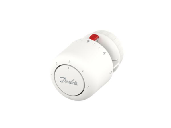 Tête thermostatique Aero pour corps Danfoss RA, technologie gaz 015G4590