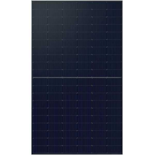 Panneau photovoltaïque DUOENERGY mono 375Wc bifacial-biverre transparent cadre noir 120 halfcells mono ntypeHJT 9busbars MC4EV02 1755x1038x30mm Réf: MOD0506