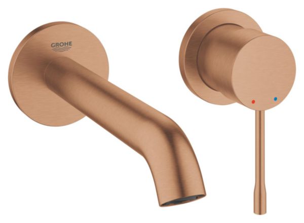 Mitigeur monocommande 2 trous lavabo Taille M Essence Warm Sunset brossé Réf. 29192DL1