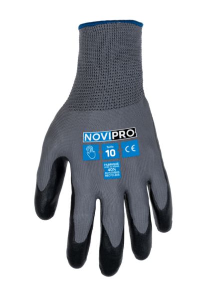 Gant manutention générale - milieu sec - tous travaux - taille 10 Novipro