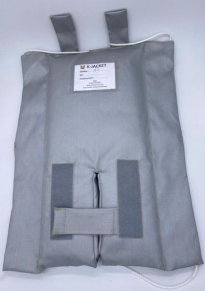 Matelas isolant pour vanne 2 V 1100X390X60 mm réf.K-JACKETA4