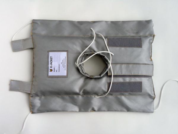 Matelas isolant pour vanne 3 V 490X220X60 mm réf.K-JACKETC1
