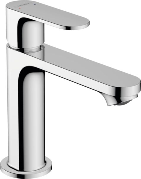 Robinet lave-mains 80 REBRIS S eau froide sans tirette ni vidage Chromé Réf. 72503000