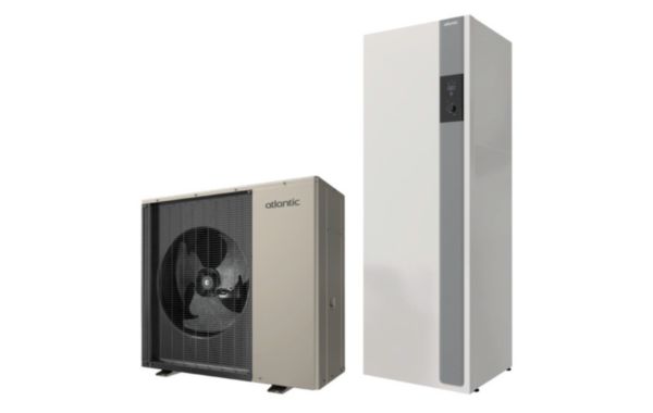 Pompe à chaleur air/eau monobloc inverter (60DC) EXCELLIA M DUO 8 kW monophasée - chauffage et eau chaude sanitaire - réf: 526991