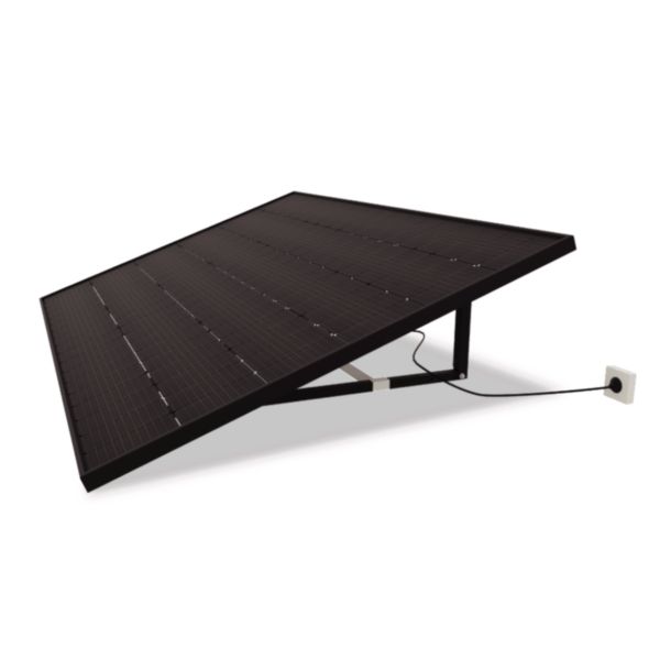 Kit panneau solaire bifaciale pour autoconsommation Plug and Play UTOO START410WC 1735x1156x80mm PDS 29kg Réf : MOD0528