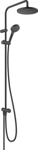 Colonne de douche Vernis Blend  200 1jet Reno Noir mat Réf. 26272670