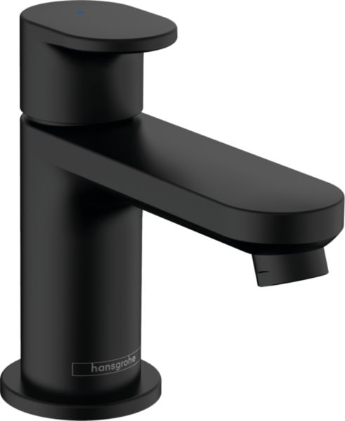 Robinet lave‑mains 70 Vernis Blend eau froide sans tirette ni vidage Noir mat Réf. 71583670