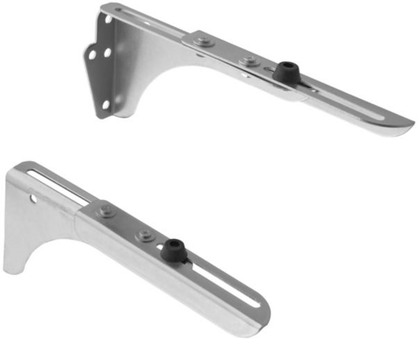 Lot de 2 équerres réglables pour lavabo Duo de 21 à 34 cm. Réf. E33129-NF