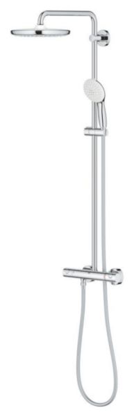 Tempesta Syst 250 Colonne de douche 9,5l avec mitigeur thermostatique Chromé Réf. 26671001