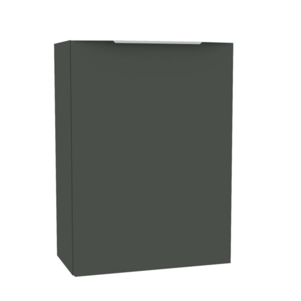 Lave mains Alterna PLENITUDE vert forêt L40 cm P22 cm version gauche