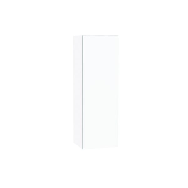 Armoire de toilette Alterna PLENITUDE blanc mat H60 cm L20 cm P19 cm 1 porte version droite
