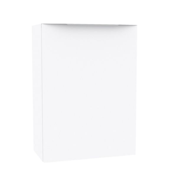 Lave mains Alterna PLENITUDE blanc mat L40 cm P22 cm version droite