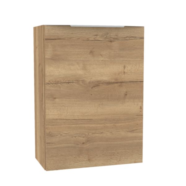 Lave mains Alterna PLENITUDE chêne raphia L40cm P22cm  version droite