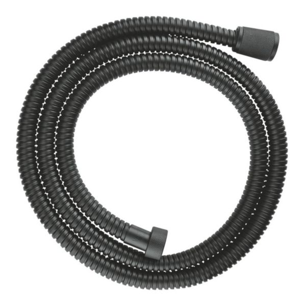 Flexible de douche 1500mm Relexaflex Metal Haute résistance Velvet Black réf. 28143KS1