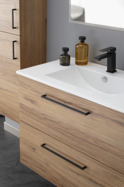 Meuble Alterna CONCERTO 80 cm avec 2 tiroirs  CHÊNE TEK