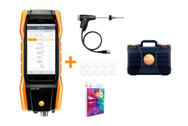 Analyseur de combustion testo 300 Premium lot