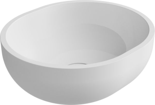 Vasque ECHO L.40 x P.35 x H.15 cm finition blanc brillant Réf. 53039212