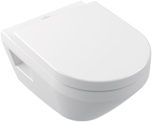 Pack WC suspendu ARCHITECTURA sans bride chasse Vortex abattant frein de chute déclipsable Réf. 5684CL01