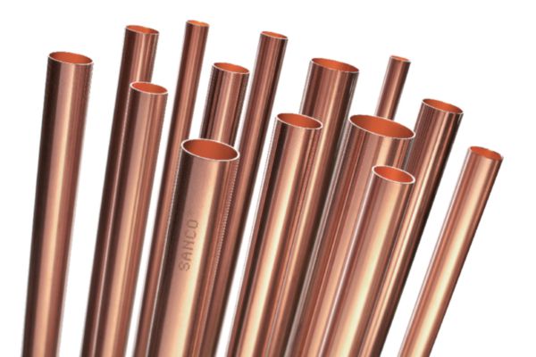 Tube cuivre NF écroui demi dur non SANCO 28x1mm barre de 4 mètres Réf.2821028099740