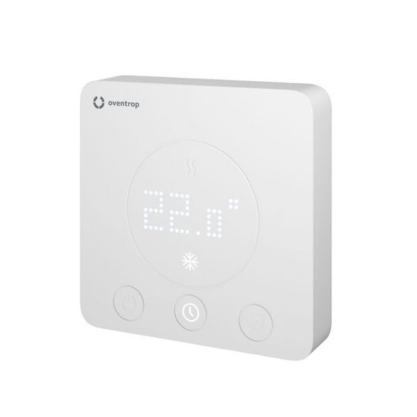 Image principale de Thermostat d'ambiance maitre ClimaCon F 210 pour applications deux conduites, uniquement chauffage ou uniquement rafraichissement, filaire, 230 V Réf. 1155021