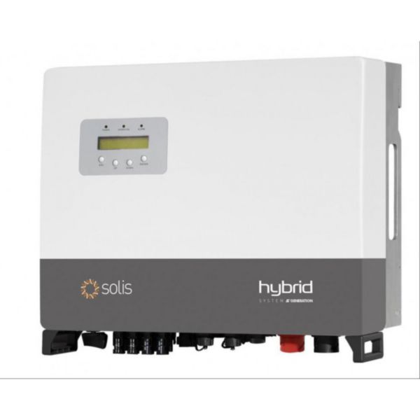 SOLIS onduleur hybride 8kW triphase 5G RHI-3P8K-HVES-5G-DC Réf. AR02776