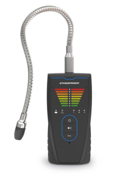 Détecteur de fuite de gaz réfrigérants Si-RD3 (HFCF, HFC, HFO-1234yf, HFO-1234ze, R290, R600a et les mélanges). Sonde flexible de longueur 300 mm. Réf 27867