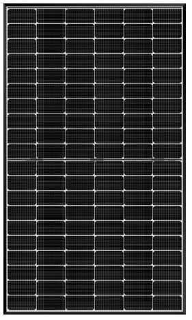 Module photovoltaïque NORWATT 500W TOPCON BLACK MESH BVERRE BIFACIAL 1908x1134x30mm garantie 30 ans