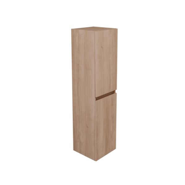 Colonne Primeo Alterna 140 cm 2 portes Chêne Clair