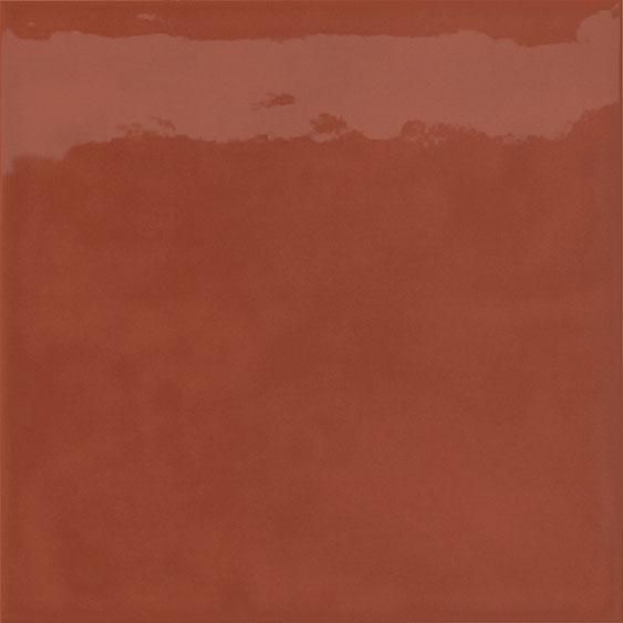 Grès cérame émaillé Cinca Splash Element Terracotta 15 x 15 cm Réf. 9324P
