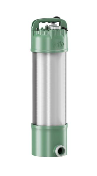 Pompe multicellulaire submersible Wilo-Extract FIRST SE 303 EM/A à purge automatique. Pour le pompage d'eau à partir de puits, citernes et réservoirs, l'irrigation et l'arrosage. Réf. 6093857