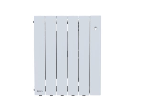 Radiateur électrique fluide ALTECH horizontal 1500W Blanc