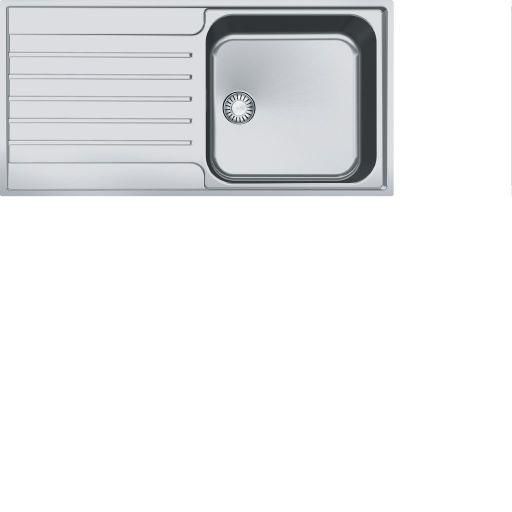 Evier INOX ARGOS AGX 211-100, 1 cuve R70, avec égouttoir réversible Réf. 666386