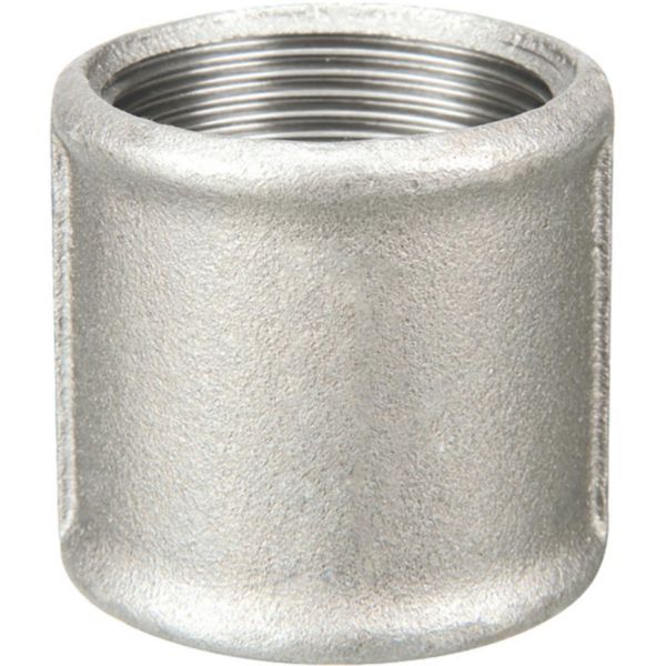 Manchon taraudage droite/droite 270 fonte malléable galvanisée femelle 33x42 réf.270033G