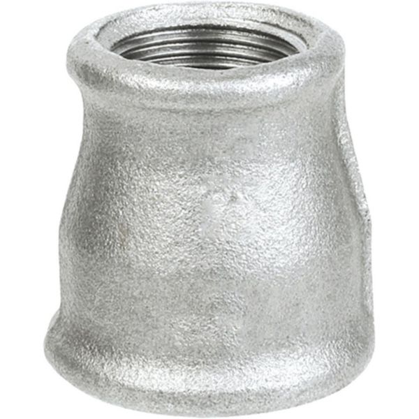 Manchon réduit 240R fonte malléable galvanisée femelle-femelle 26x20 réf.240026020G
