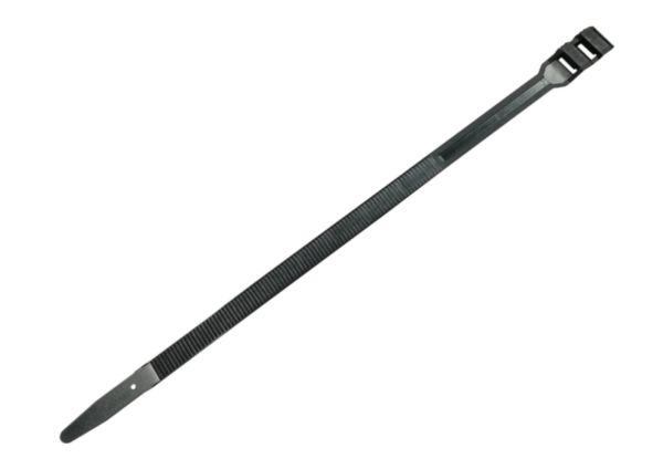 Collier d'installation PA 6.6 tête double 9 mm x 260 noir (boîte x 100) NOVIPRO