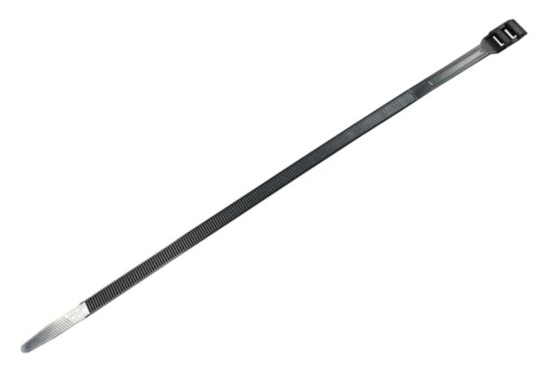 Collier d'installation PA 6.6 tête double 9 mm x 360 noir (boîte x 100) NOVIPRO