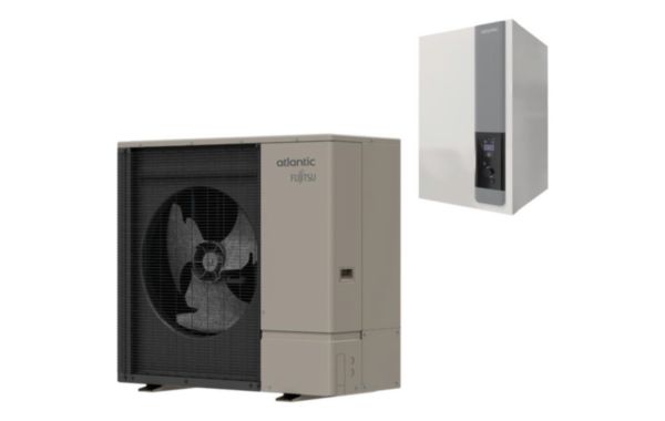 Ensemble pompe à chaleur air/eau split inverter moyenne température (55DC) chauffage seul Excellia S 12 kW R32 Réf. 520557
