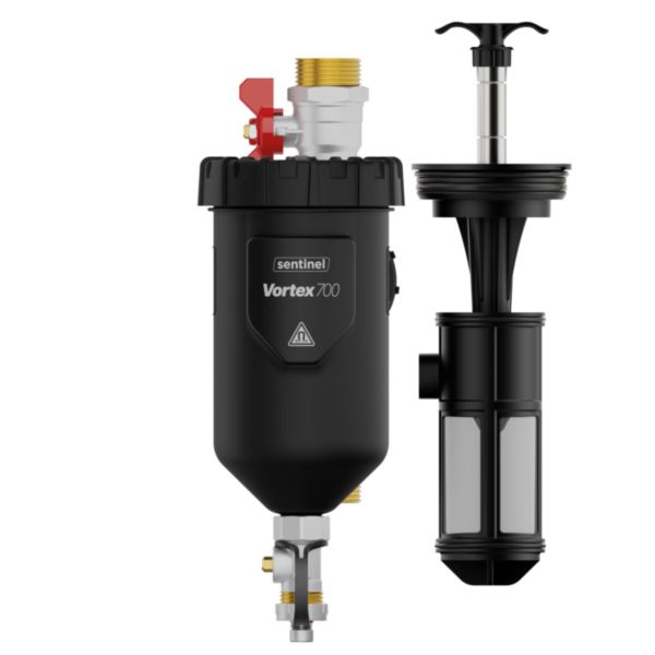 SENTINEL FILTRE SPECIAL PAC VORTEX700 AVEC 2 VANNES 1'' Réf. ELIMV700-GRP1M-EXP