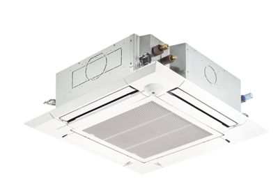 Unité Intérieure DRV City Multi - R-32 - Cassette 4 Voies 900x900 PLFY MS VEM-E - Pf: 9 kW / Pc: 10 kW - Monophasé - Compatible uniquement DRV R-32 Réf. PLFY-MS80VEM-E