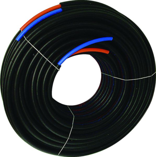 Tube PER prégainé DUO ALTECH D 16mm ep 1,5mm couronne 50m