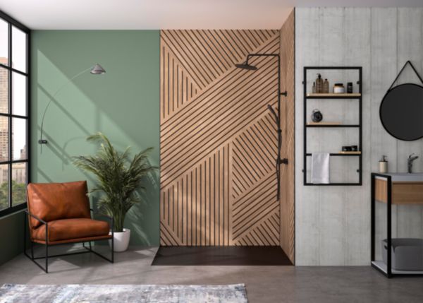 Panneau mural Kinewall Design 3 mm 150x250 claustra graphik