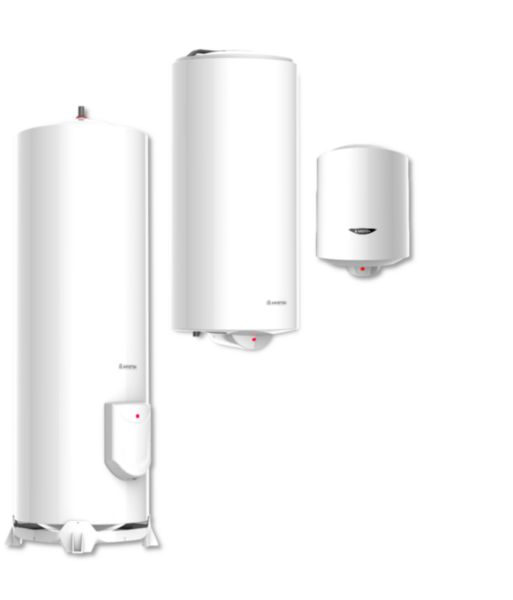 Chauffe-eau électrique vertical mural SAGEO XPERT 200 litres - Ø560mm - Résistance Stéatite - Protection magnésium - Classe énergétique C. Gamme XPERT : Poignées de préhension + EasyCLIP pro de série 3000789