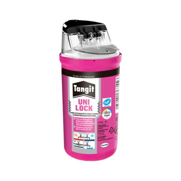 Image principale de Fils d'étanchéité Tangit Uni-Lock pour Raccord - bobine 80 m Réf. 2959277