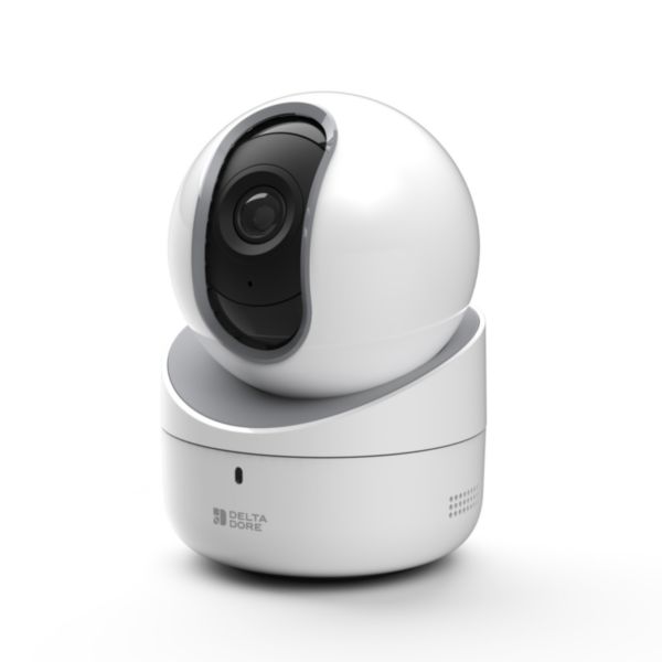 Caméra de sécurité intérieure connectée Wi-Fi, motorisée 360°, full HD (1080p) Réf. 6417016