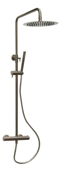 Colonne de douche thermostatique ortence gun metal Réf. 78GM252TH
