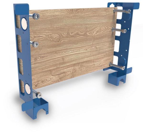 Module d'encastrement SMART U pour box de profondeur 70 mm entraxe 400 mm Réf.SU7040