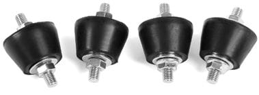 Amortisseurs coniques ALTECH essentiel 30 x 45 mm, charge : 120 Kg par amortisseur (lot de 4)