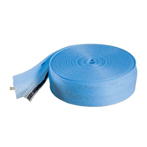 Bande périphérique ALTECH avec jupe adhésive - Hauteur : 120mm, épaisseur 5mm - rouleau de 50m