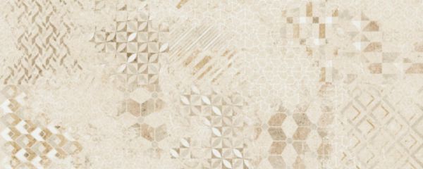 Grès cérame émaillé Naxos Mockup chartula cream rectifié 40 x 100 cm Réf. 0140005