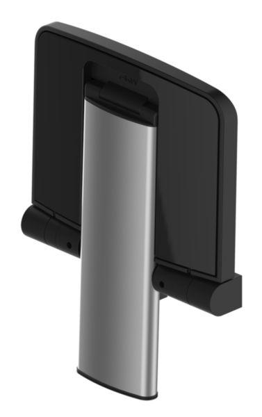 Siège rabattable Onyx compact noir Réf. 02802BK-LS